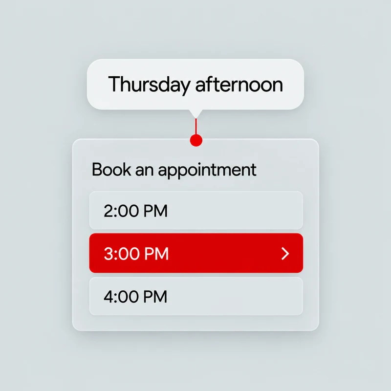 Adaptive visual UI